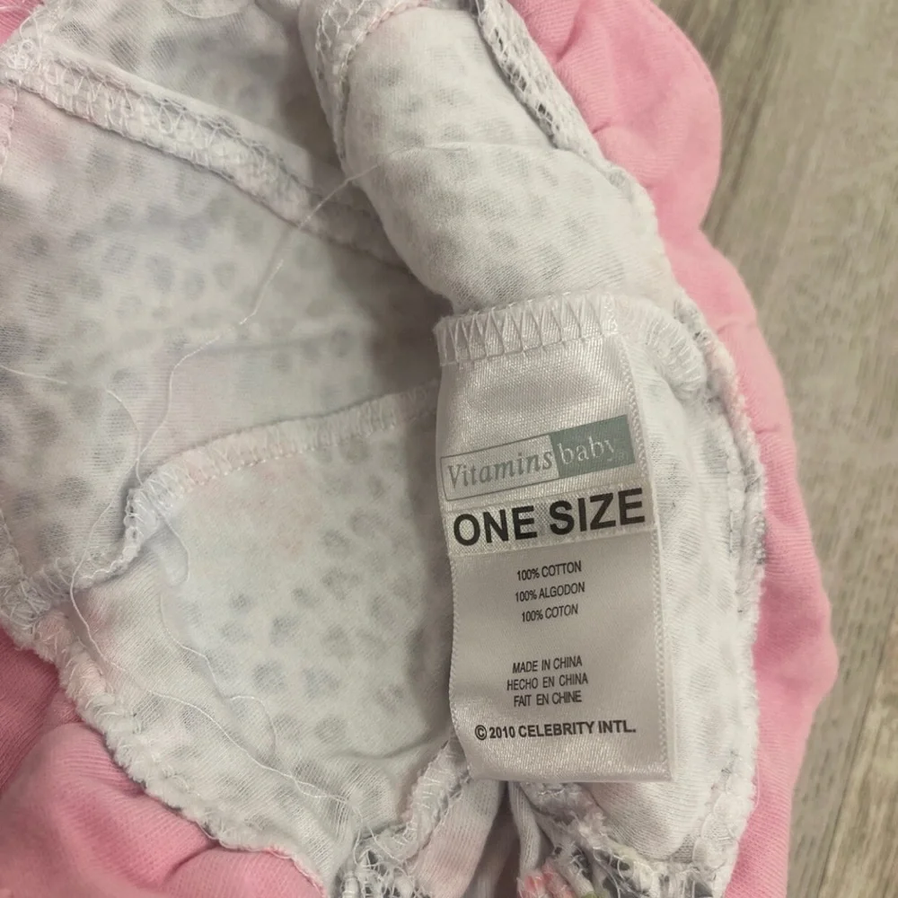 Vitamins Baby 3 Month Girls Outfit With Hat